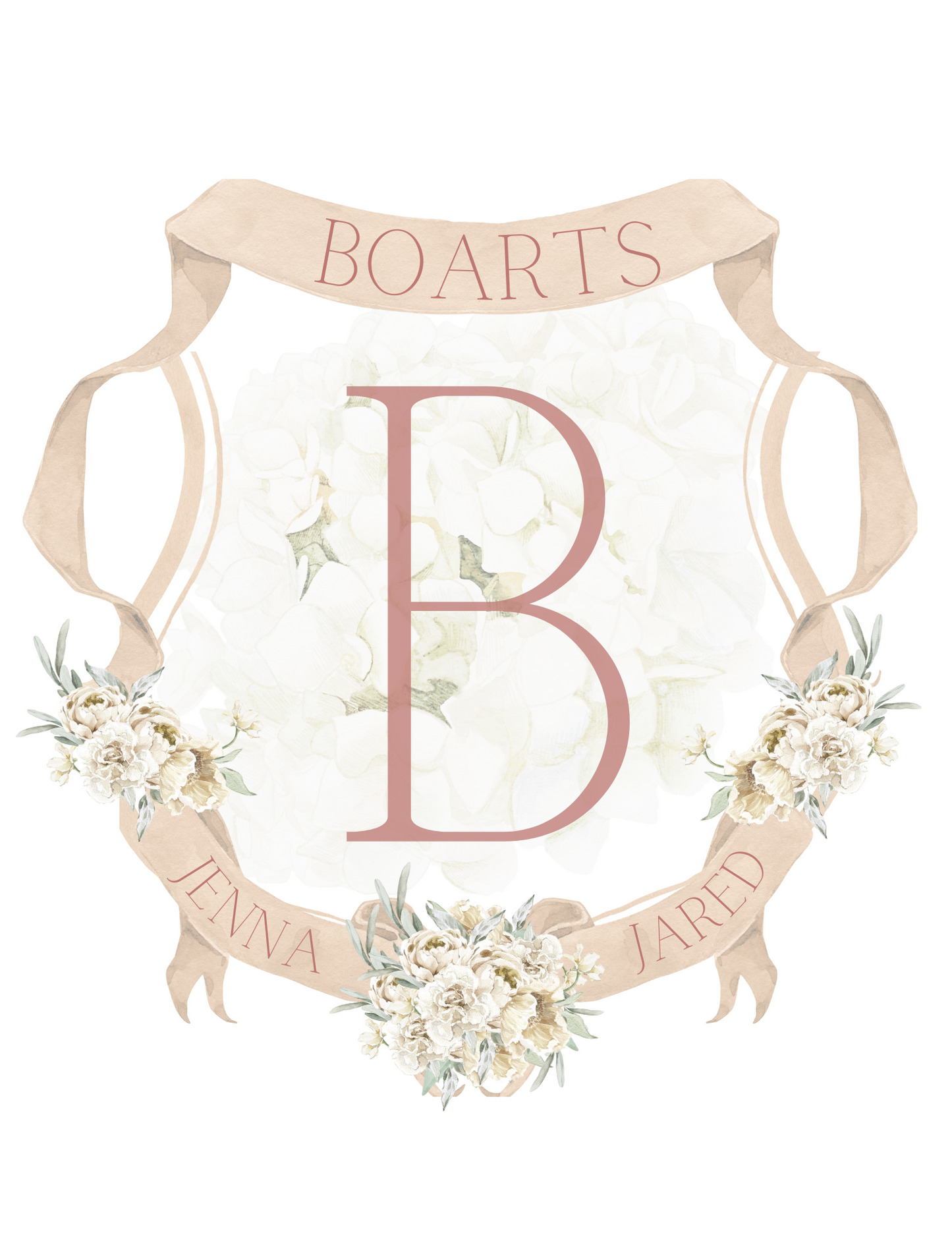 Draped Banner Crest